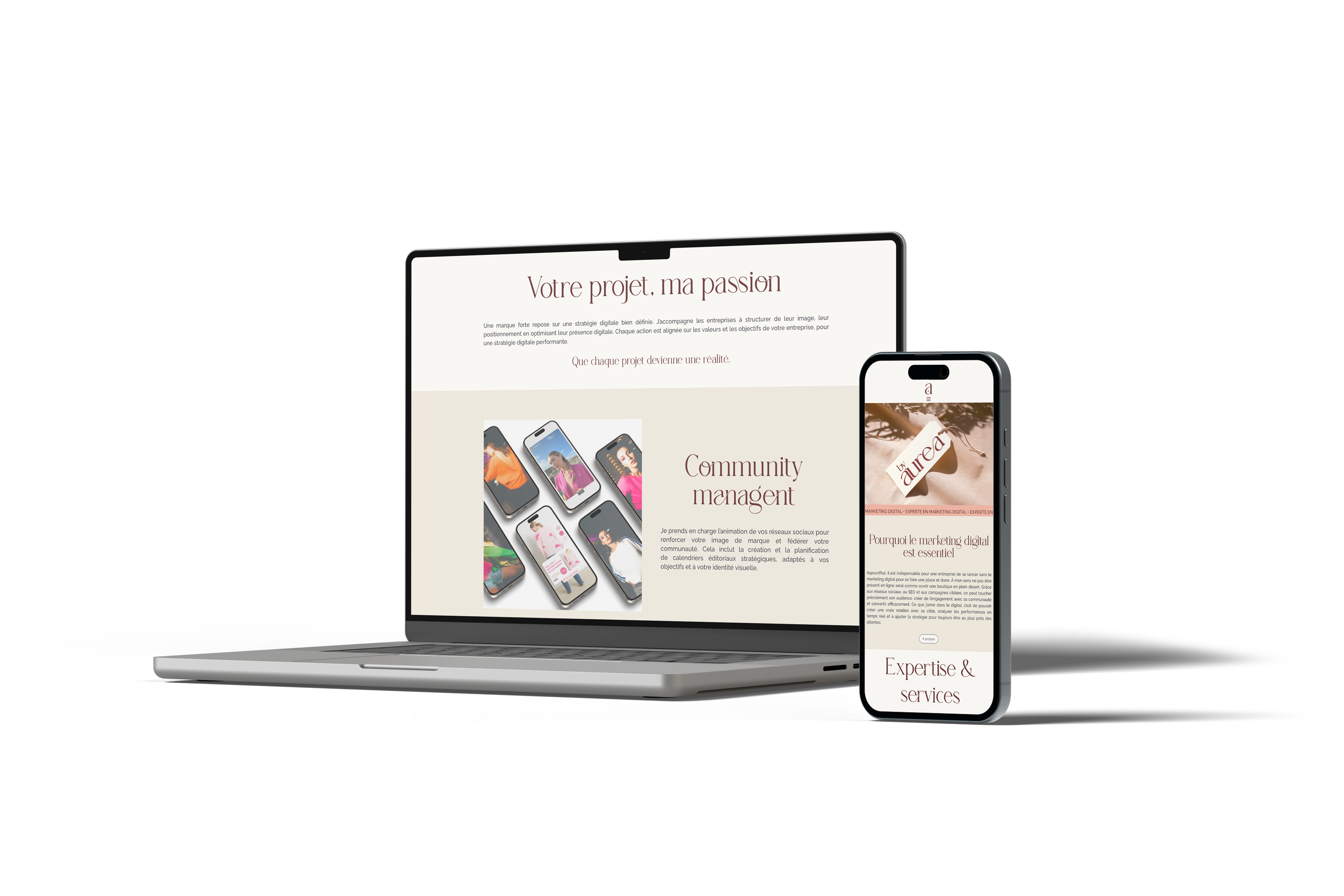 marketing digital front